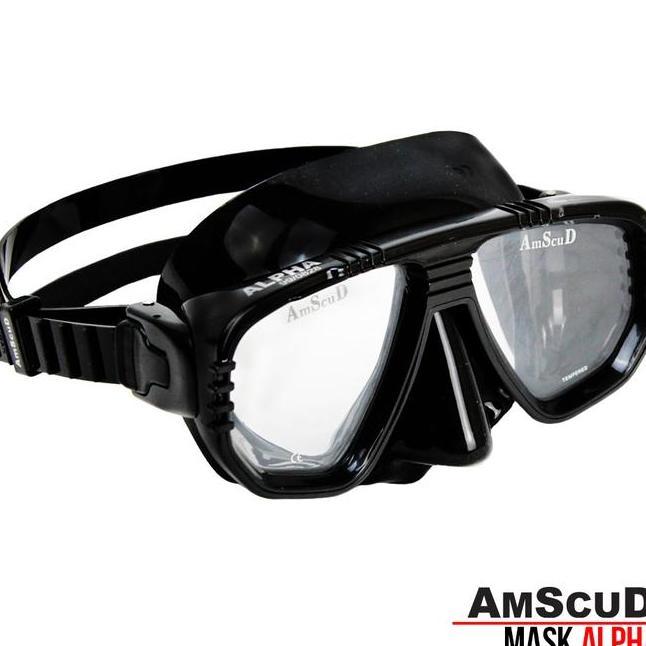 Amscud Mask Alpha Kacamata Snorkling Diving Mask Snorkling Diving Kacamata Minus Snokling Diving