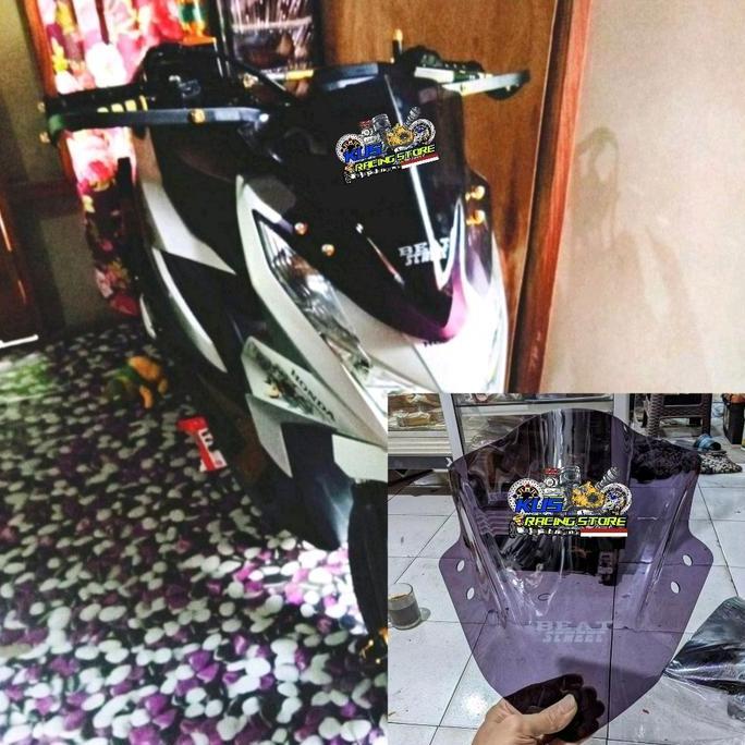 Visor Variasi Beat Street Winshield Beat Street Plus Breket Baut Motorcycle Forsale