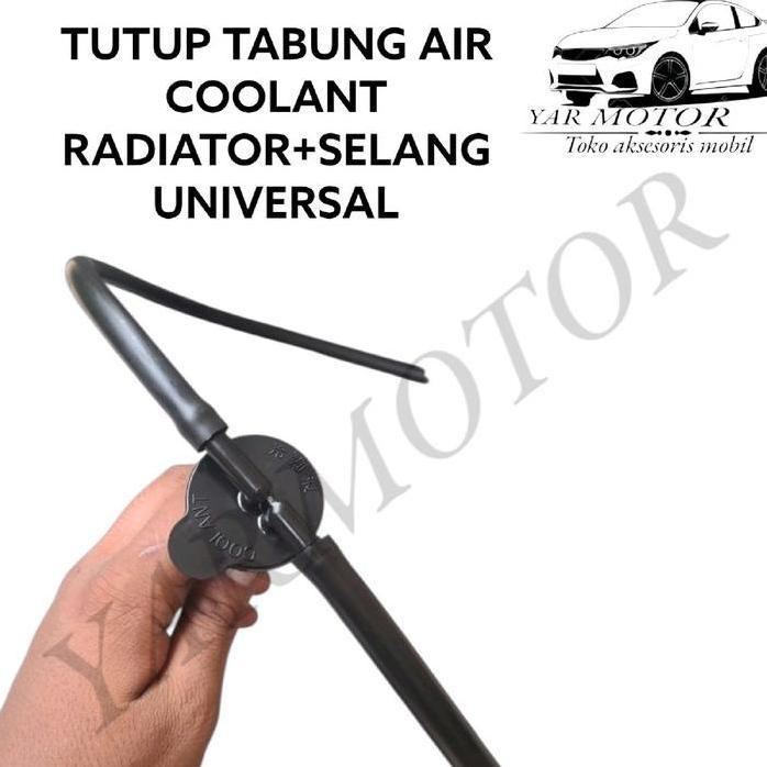 Siap Kirim Tutup Tabung Air Coolant Radiator+Selang Mobil Toyota Universal