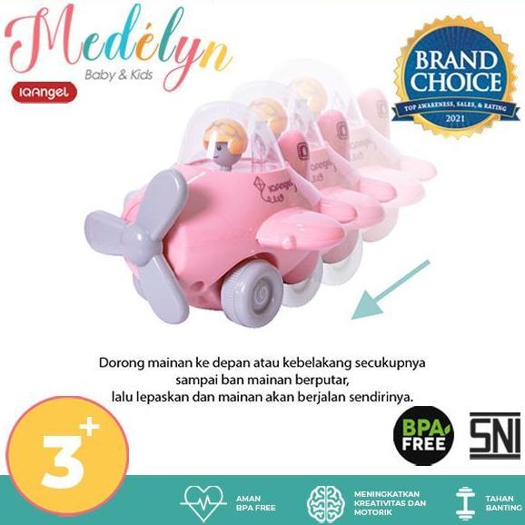 Upupup- Medelyn Mainan Anak Mobil Kendaraan Lucu Bisa Jalan Tahan Banting Abs Eco Friendly Bpa Free 