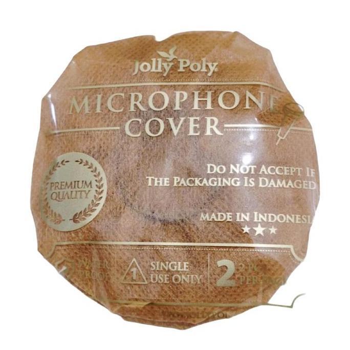 Wkprojek- Sarung Mic Karaoke / Cover Mic Sekali Pakai - Mic Cover Microphone