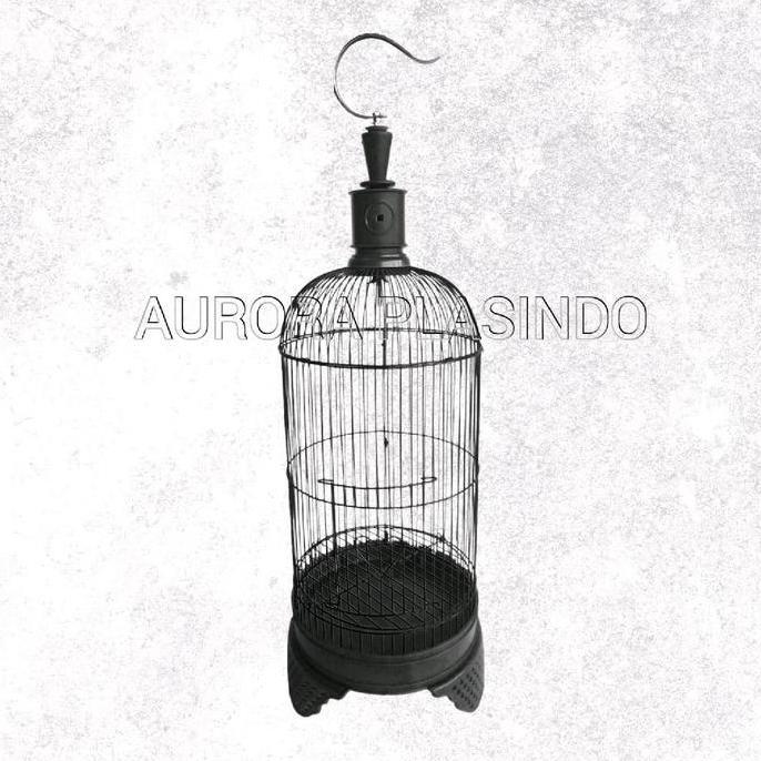 Kicaudor- Sangkar Kandang Pleci Diameter 23Cm Fullset Helloped/Helopet Sogon Konin Kolibri Premium