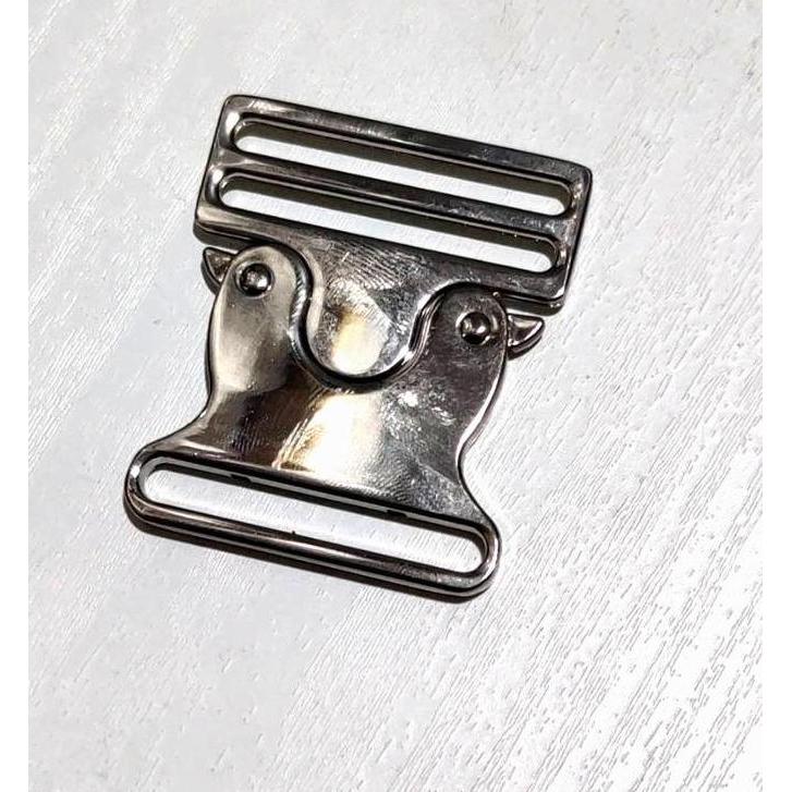 klip tali tas / Buckles / Kunci sodok Metal 38 mm