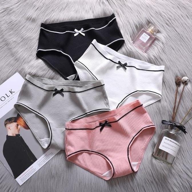 Nyaman- 6 Pc  Cd / Celana Dalam Wanita Renda 112 I Free Size I Bahan Full Renda Mix Satin 6 Warna Ny