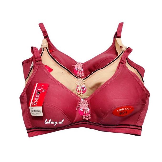 Nyaman- 6 Pcs Sport Bra / Bh Wanita Lorina Polos Cantik Murah