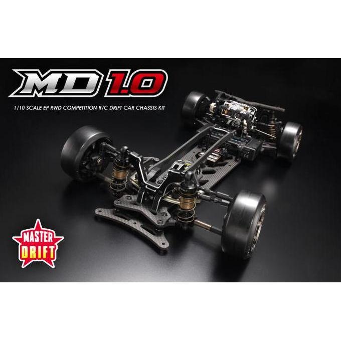 Yokomo MD 1.0 MASTER DRIFT RWD 1/10 PREMIUM RC Drift Car kit - MDR-010