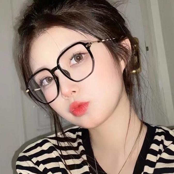 Womenacc- Kacamata Minus -50 -100 -150 -200 -250 -300 -350 -400 Anti Radiasi Kotak Gaya Wanita Pria