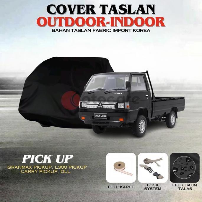 Kualitasbaik- Cover Mobil Taslan Pick Up L300 Granmax Carry Pickup Outdoor Dan Indoor Anti Panas Ant