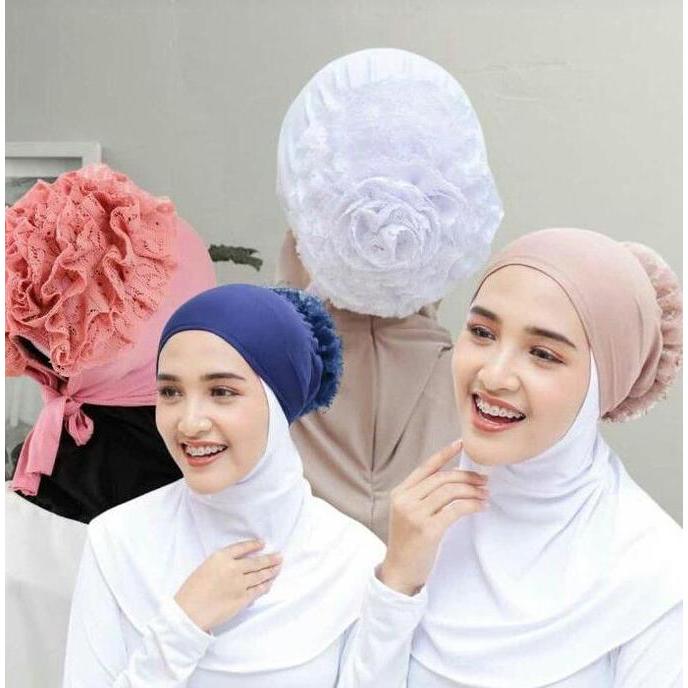 DI12 - Inner Turki / Dalaman turki renda/ciput turki/dalaman turki renda/ciput renda brokat/INNER TU