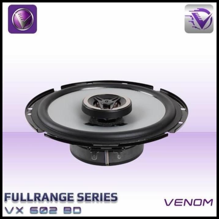DISKON SPEAKER VENOM VX 602 BD / SPEAKER COAXIAL 2 WAY VENOM BABY DIABLO 