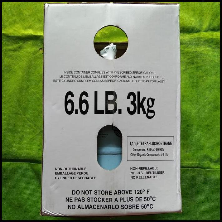 GRATIS ONGKIR FREON R134A 3KG TABUNG KECIL 