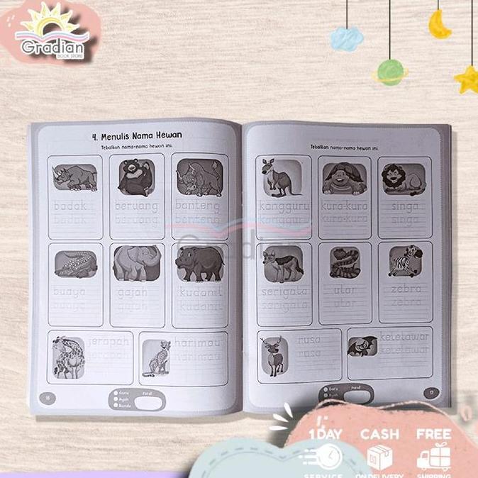 Bisa- Buku Latihan Menulis Dengan Rapi / Buku Latihan Menulis Anak