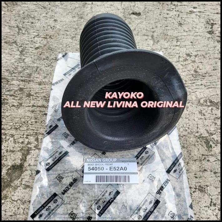 DISKON BOOT SHOCK KARET SHOCK BREKER DEPAN ALL NEW LIVINA ORIGINAL 