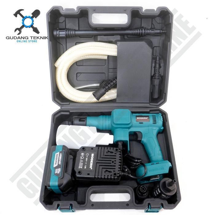 Jet Cleaner CORDLESS MODERN M70 / Mesin Cuci Motor Mobil BATERAI M-70 M70 MODERN