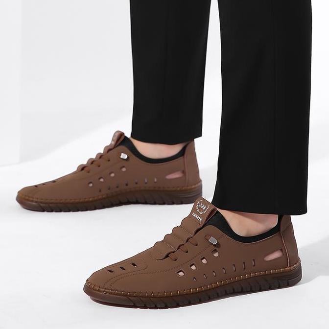 SALE [PAMATE]Sepatu Casual Slip On Pria Anti Slip Nyaman Sepanjang Hari, Tahan Lama & Elegan Flat Sh