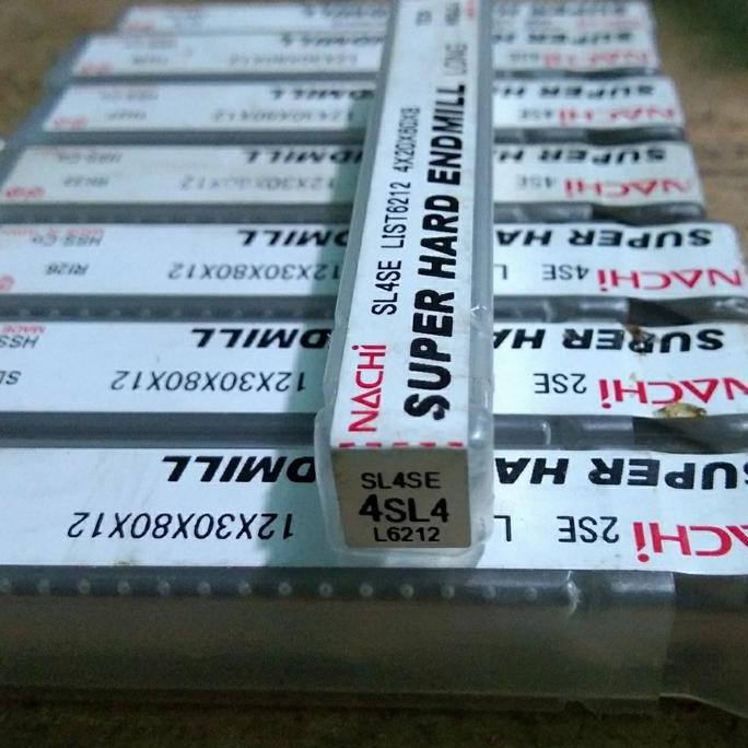 Murah Mata Bor Milling Endmill 4Mm Flute 4 Long