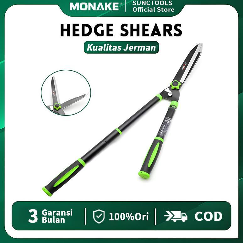 JERMAN MONAKE Top Gunting Pagar Gunting Potong Rumput 55cm-75cm (COD) Gunting Dahan Alat Pemotong Ru
