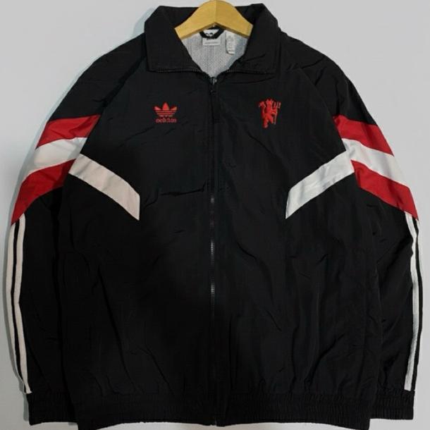 BIG SALE Jaket Tracktop / Windbreakers Manchester United full tag label