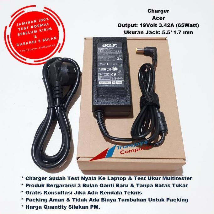 Adaptor Charger Acer Aspire E1-470 E1-471 E5-411 E5-421 E5-471 E5-473 Best Seller