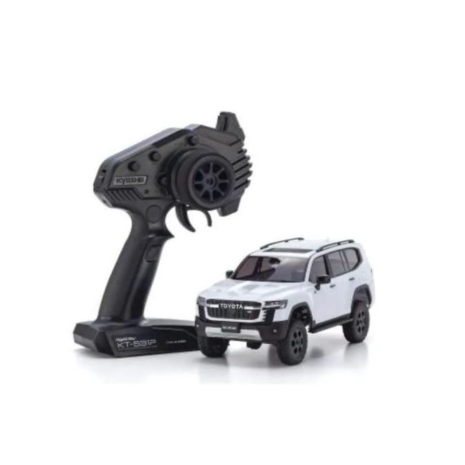 Kyosho RC MINI-Z 4x4 readyset Toyota LAND CRUISER 300 GR SPORT Precious White Pearl - KY32538PW
