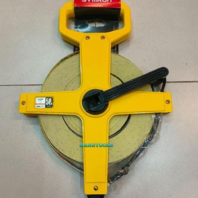 Meteran Tajima Symron R 50 Meter Measuring Tape Symron R 50M Tajima Japan Measure Meteran Tajima 50 