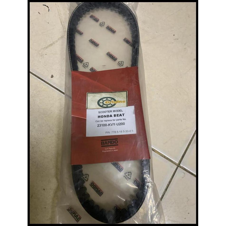 TERLARIS V BELT TALI KIPAS HONDA BEAT SCOOPY LAMA NON ESP BANDO ORIGINAL 