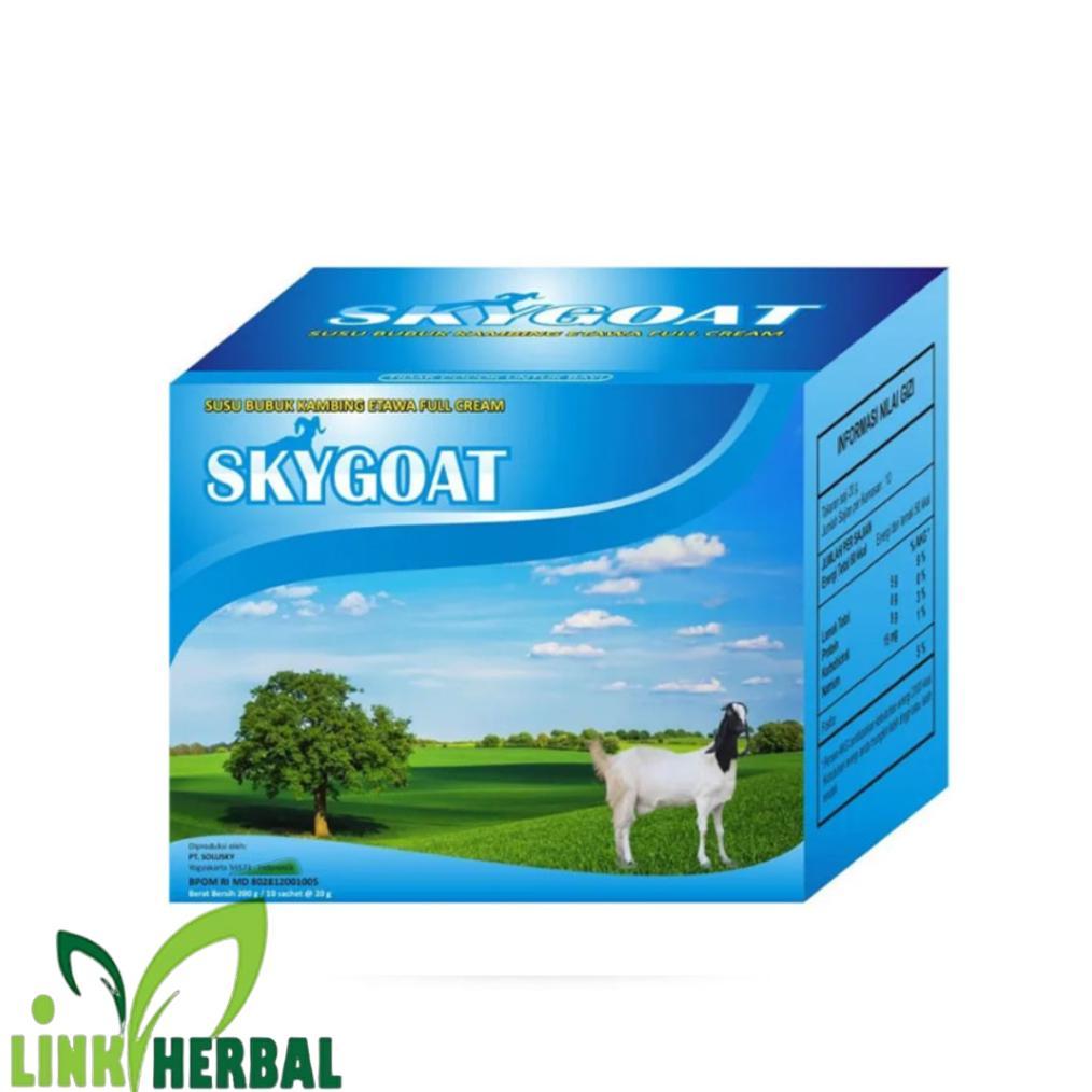 Susu Etawa Skygoat | Skygoat Susu Kambing Bubuk Per Box 10 Sachet | SKYGOAT ORIGINAL