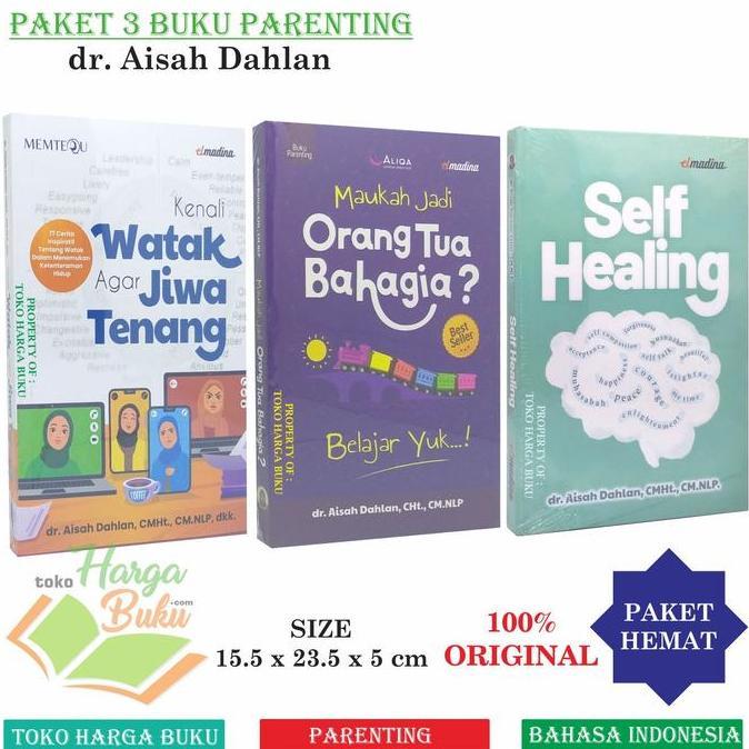 ferlando.olandra - paket 3 buku maukah jadi orang tua bahagia parenting dr aisah dahlan
