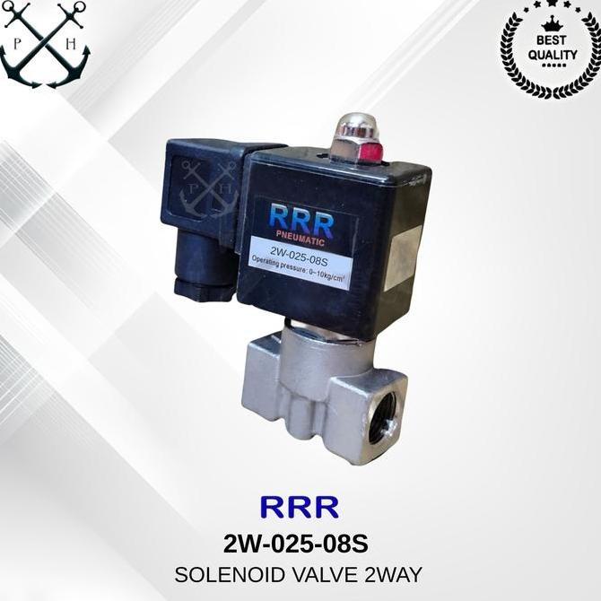 Solenoid 2 Way Stainless 2W-025-08S Harga Khusus