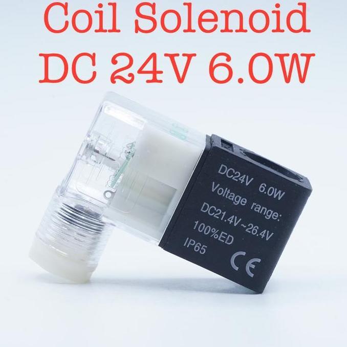 Coil Solenoid Valve Dc 24V 6.0W Pneumatic Selenoid Coil Pneumatik 2.048.0358 Coil Dc24V 6.0W Ip65 Te