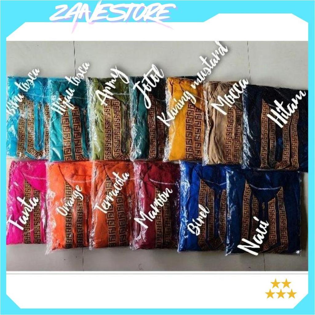 Daster Arab Dlusia Setelan India Gold By Dlusia Ori - Setcel Home Dress - Setelan Baju Dan Celana Wa