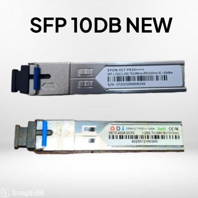 Sfp Epon 10 Db New Sfp Epon All Olt Support Harga Spesial