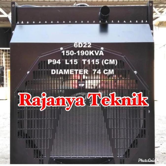RADIATOR MITSUBISHI 6D22T 150KVA - 190KVA ORIGINAL DAN TERPERCAYA
