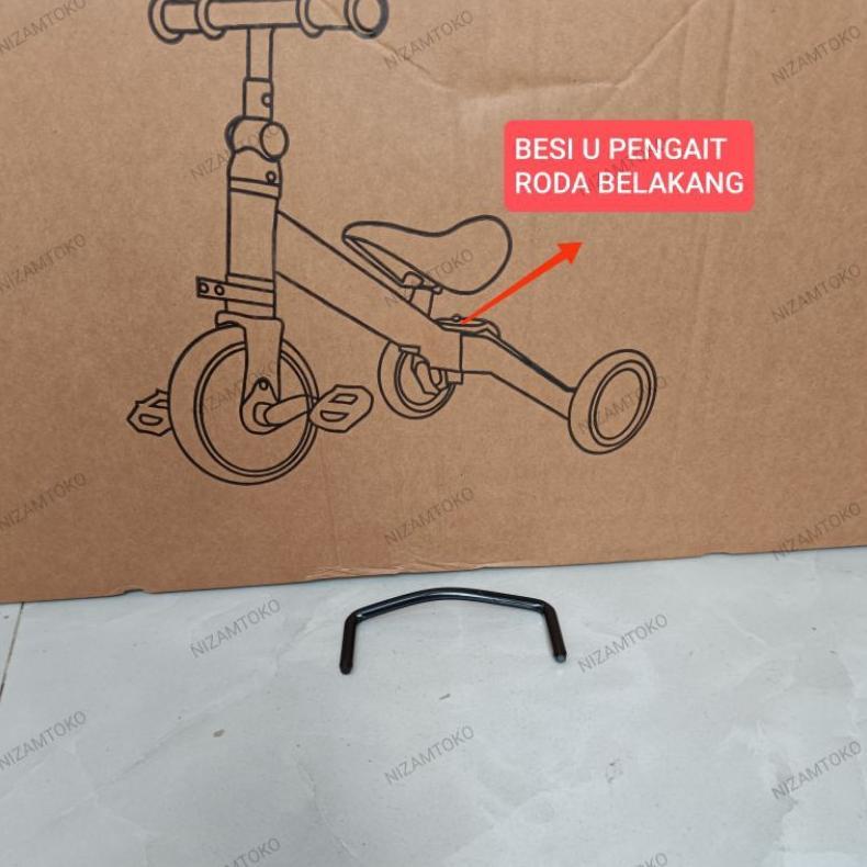Uy-23 Terbaru Suku Cadang Sepeda Roda Tiga Anak Sparepart Balancebike 3In1 Terlengkap Viral - Terbar