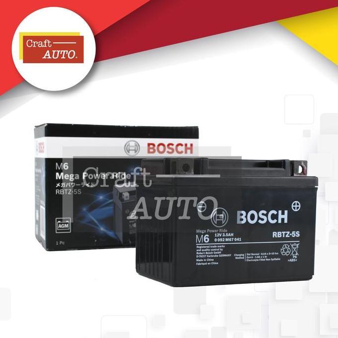 Aki Motor Honda Beat Bosch Rbtz-5S