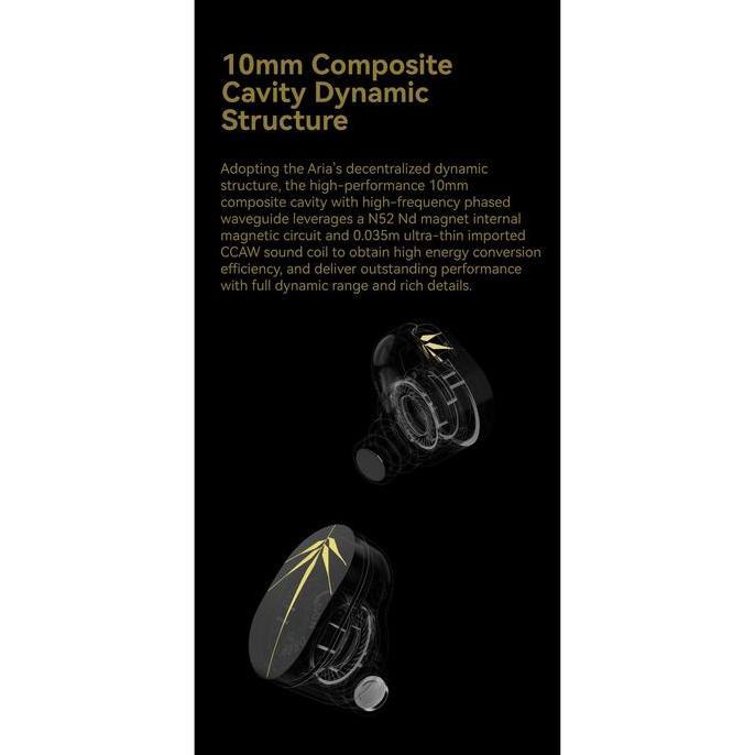 Moondrop Chu Entry Level Killer/Spaceship Upgrade 10Mm Dd In-Ear Iem