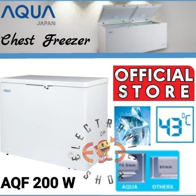 Aqua AQF200 - Chest Freezer 200L - AQF 200 W - Promo