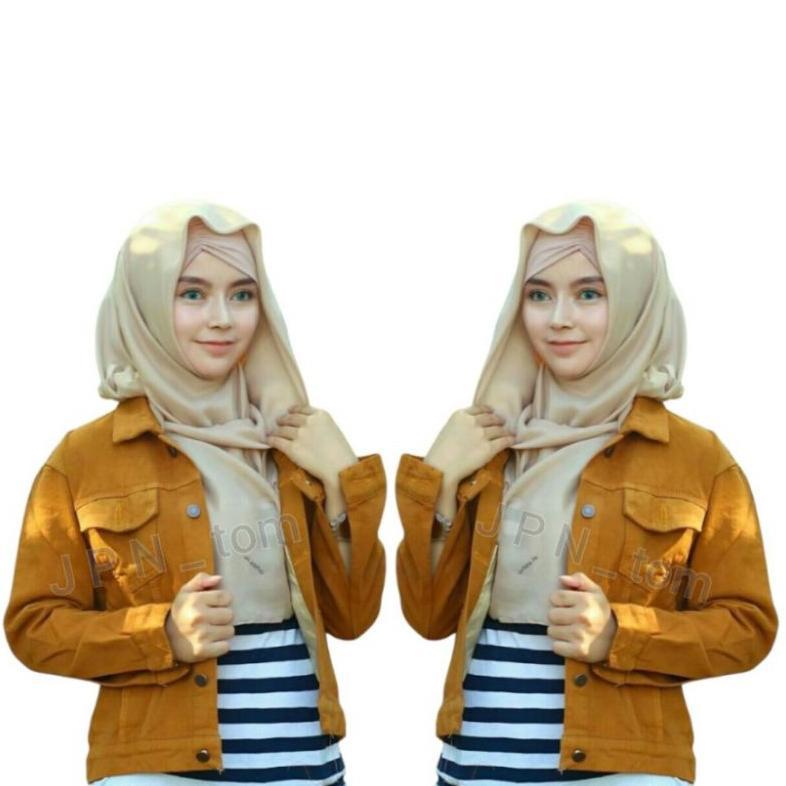 diskon jaket jeans wanita crop polos baby pink jacket denim cewek cropt pink muda jins slimfit bodyf