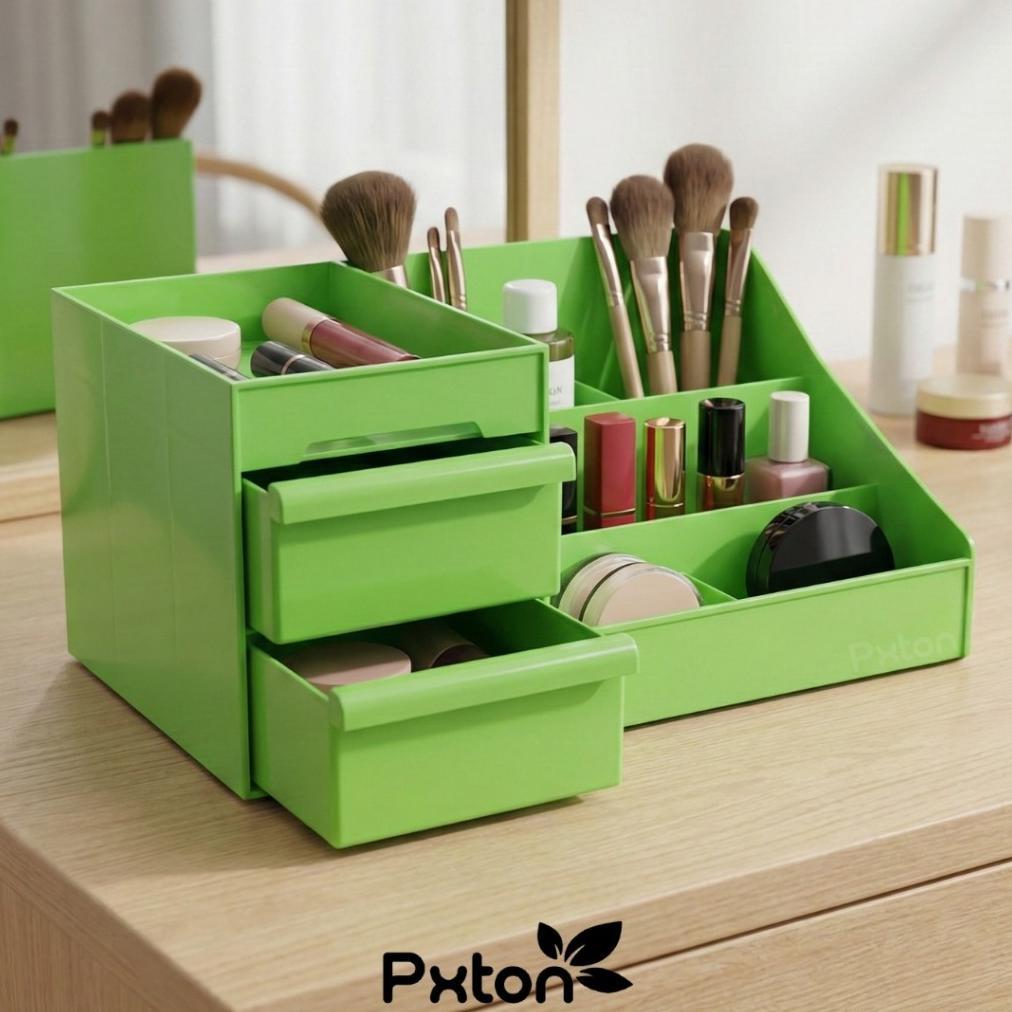 fn-56 Rak Kosmetik Drawer Kotak Penyimpanan Makeup Organizer make up storage box kosmetik RAK BUKU R