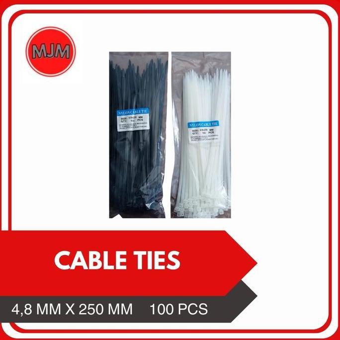 Kabel Ties / Cable Ties/ Kabel Tis 25Cm Cv250 4,8 X 250 Diskon