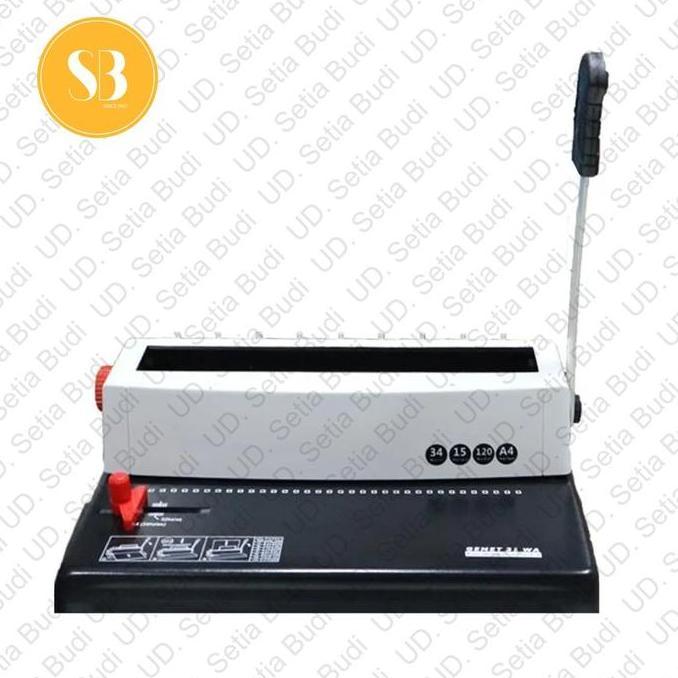Mesin Jilid Spiral Kawat GEMET 31 WA