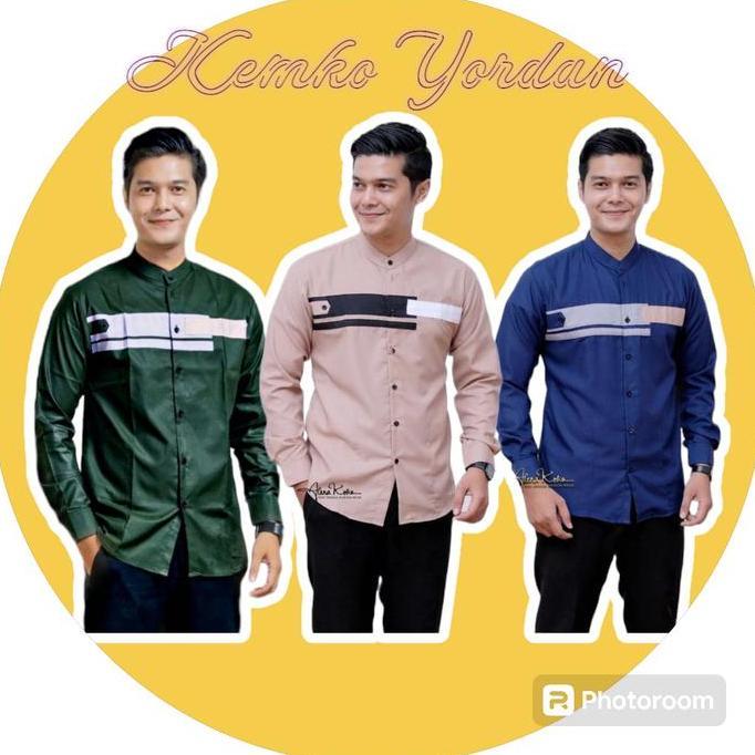 Termurah / Hot Sale Baju Koko Lengan Panjang Putih/Koko Elrumi/Koko Hilwa Collection