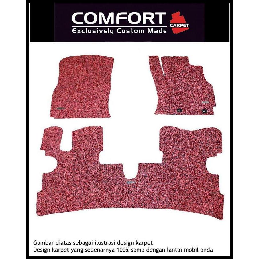 Karpet Mobil Comfort Toyota Agya / Ayla 2Baris Deluxe Original 100% Original
