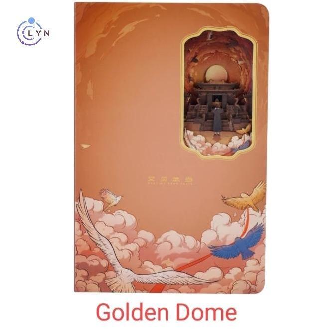 Buku Catatan 3 Dimensi 3D Book Note 3 Dimensional [ Notes Art Craft 3D Notebook ] - HISTORIC SERIES