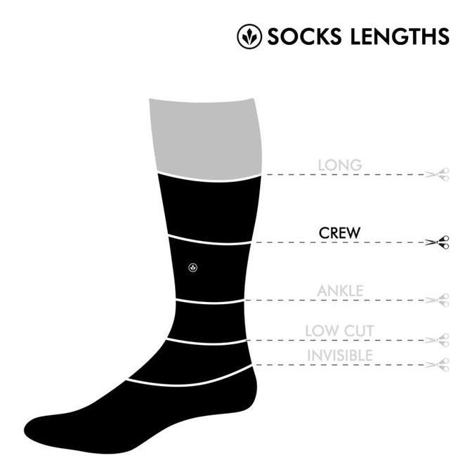 StayCool Socks Kaos Kaki Fashion Basic - Kudos Bright