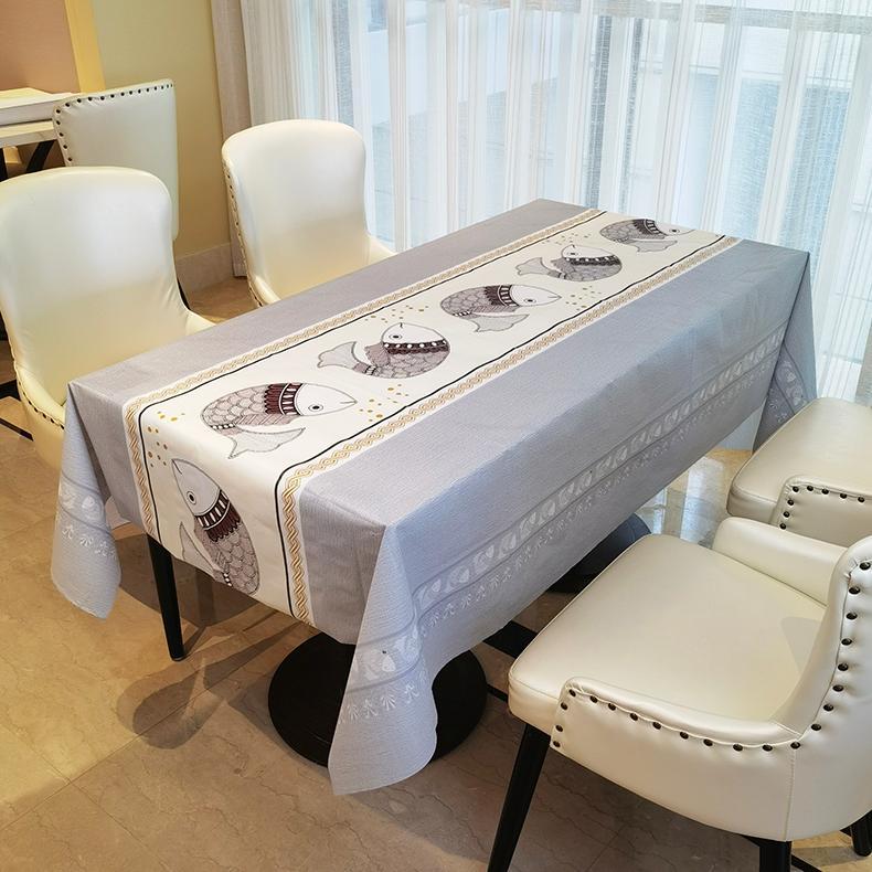 DISKON TAPLAK MEJA MAKAN TAHAN AIR UKURAN 140X180CM/140X220CM DESAIN MODERN BUNGA 4 - 6 KURSI _ TAPL