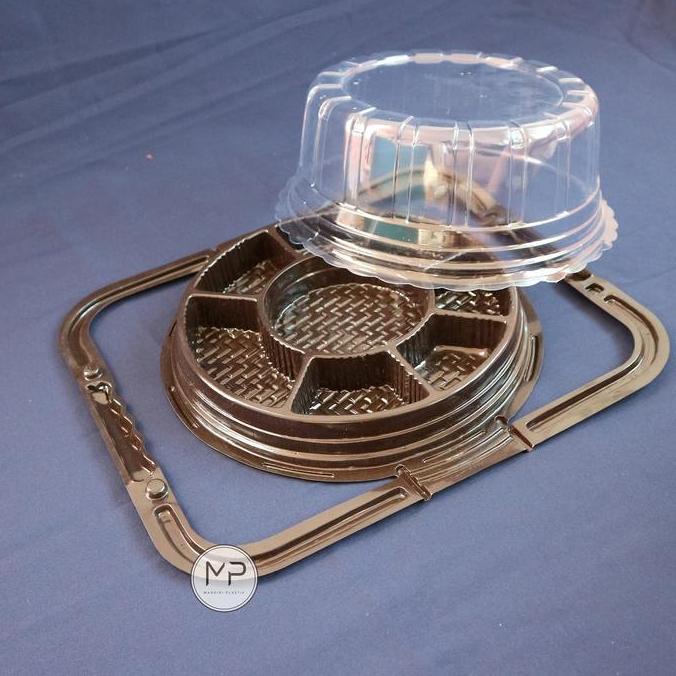 [GROSIR 1DUS] Mika Tumpeng Gagang Sekat 8 20cm / Tumpeng Mini Sekat