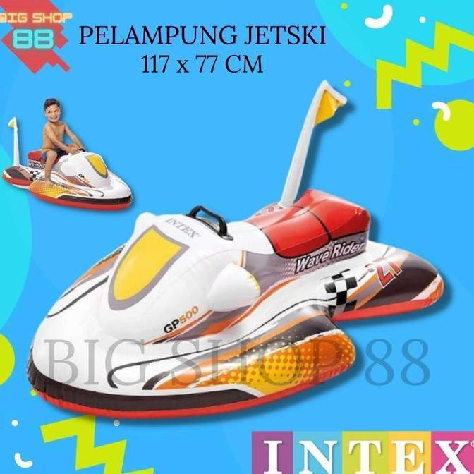 Pelampung Intex Jetski Jetsky Wave Rider Ride On 57520