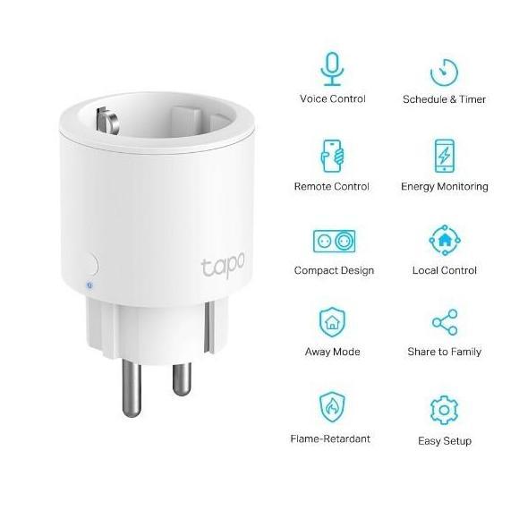 Sale Tp-Link Tapo P115 Mini Smart Wi-Fi Socket Energy Monitoring P 115