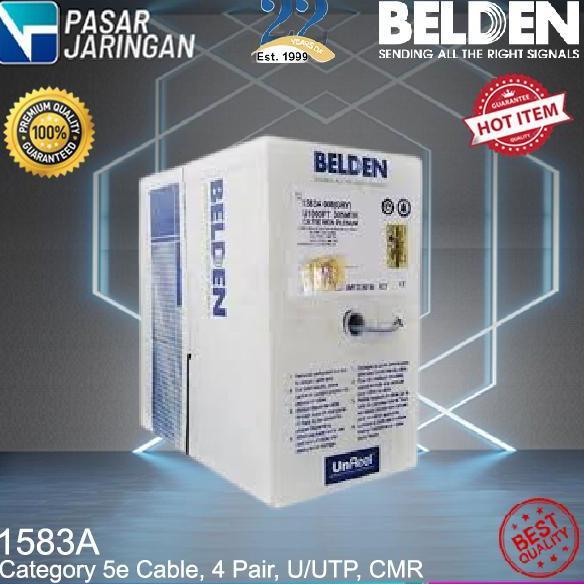 (HM) BELDEN USA 1583A Kabel LAN UTP Cat. 5E Roll / Box /305M